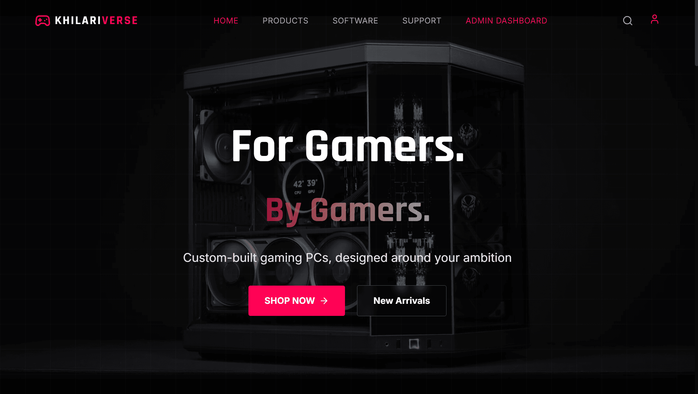 Khilariverse: E-commerce Gaming Peripherals Store